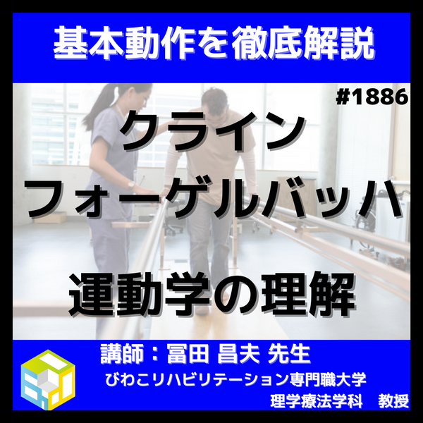 クラインフォーゲルバッハの運動学を用いた基本動作の評価とアプローチ